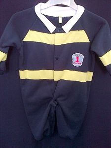 Kids Costumes to Hire - Baby Fire Chief Suit